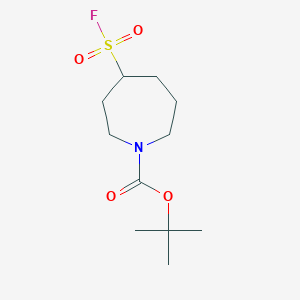 Tert-butyl 4-fluorosulfonylazepane-1-carboxylate