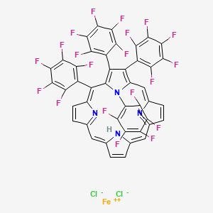 Iron,chloro[5,10,15,20-tetrakis(pentafluorophenyl)-21H,23H-porphinato(2-)-kN21,kN22,kN23,kN24]-, (SP-5-12)-