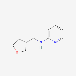 molecular formula C10H14N2O B2368543 N-[(氧杂环-3-基)甲基]吡啶-2-胺 CAS No. 1183255-66-4