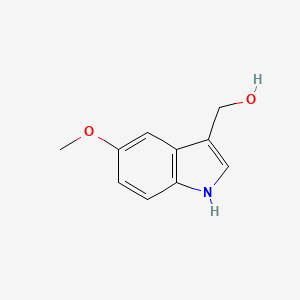 molecular formula C10H11NO2 B2368648 (5-甲氧基-1H-吲哚-3-基)甲醇 CAS No. 77419-78-4