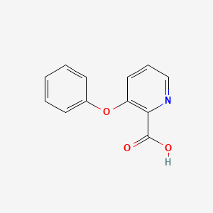 molecular formula C12H9NO3 B2368699 3-Phenoxypyridine-2-carboxylic acid CAS No. 103877-89-0