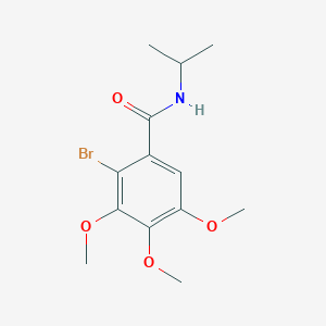 2-bromo-3,4,5-trimethoxy-N-propan-2-ylbenzamide