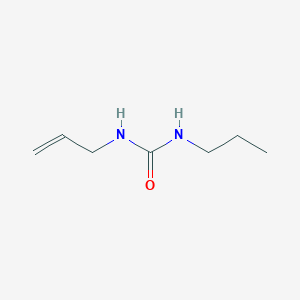 molecular formula C7H14N2O B2368760 1-(prop-2-en-1-yl)-3-propylurea CAS No. 158275-29-7