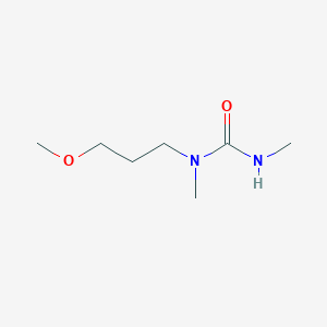 molecular formula C7H16N2O2 B2368824 1-(3-甲氧基丙基)-1,3-二甲基脲 CAS No. 1595896-89-1