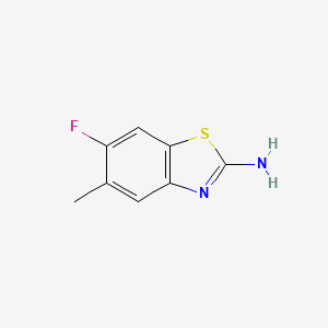 6-Fluoro-5-methyl-1,3-benzothiazol-2-amine