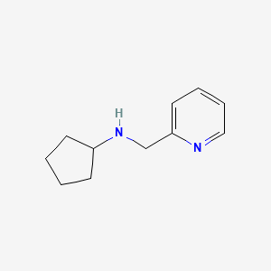 molecular formula C11H16N2 B2368853 环戊基-吡啶-2-基甲基-胺 CAS No. 626210-34-2