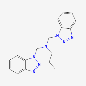 Bis(1H-1,2,3-benzotriazol-1-ylmethyl)(propyl)amine