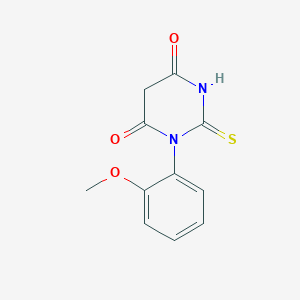 1-(2-Methoxyphenyl)-2-sulfanylidene-1,3-diazinane-4,6-dione