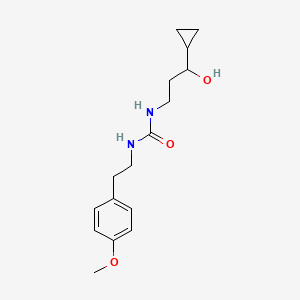 1-(3-Cyclopropyl-3-hydroxypropyl)-3-(4-methoxyphenethyl)urea