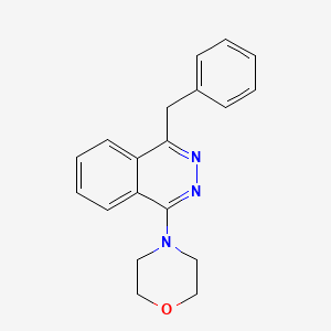 molecular formula C19H19N3O B2368994 1-Benzyl-4-morpholinophthalazine CAS No. 51107-16-5