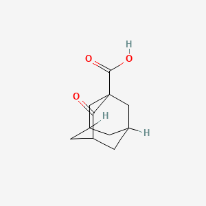 molecular formula C11H14O3 B2368995 2-氧代金刚烷-1-羧酸 CAS No. 40556-86-3