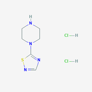 1-(1,2,4-Thiadiazol-5-yl)piperazine dihydrochloride