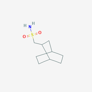 molecular formula C9H17NO2S B2369202 {Bicyclo[2.2.2]octan-2-yl}methanesulfonamide CAS No. 1875059-62-3