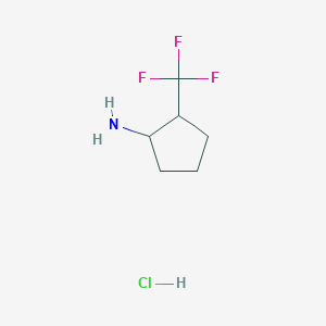 2-(Trifluoromethyl)cyclopentan-1-amine hydrochloride