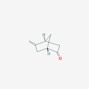 molecular formula C8H10O B2369417 (1S,4S)-5-亚甲基双环[2.2.1]庚烷-2-酮 CAS No. 2378490-14-1