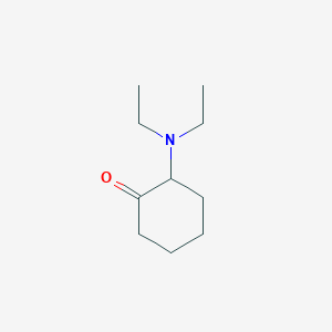 2-(Diethylamino)cyclohexan-1-one