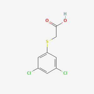 2-[(3,5-Dichlorophenyl)sulfanyl]acetic acid