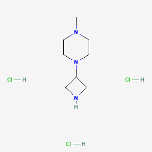 1-(Azetidin-3-yl)-4-methylpiperazine trihydrochloride