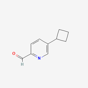 5-Cyclobutylpyridine-2-carbaldehyde