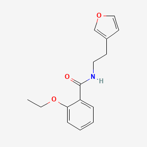 2-ethoxy-N-(2-(furan-3-yl)ethyl)benzamide