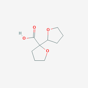 2-(Oxolan-2-yl)oxolane-2-carboxylic acid