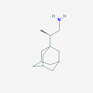 molecular formula C13H23N B2369730 (2S)-2-(1-Adamantyl)propan-1-amine CAS No. 2248201-95-6