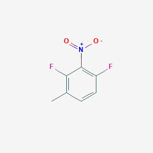 molecular formula C7H5F2NO2 B2369736 1,3-Difluoro-4-methyl-2-nitrobenzene CAS No. 1428539-73-4