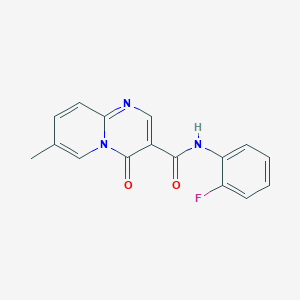 N-(2-fluorophenyl)-7-methyl-4-oxo-4H-pyrido[1,2-a]pyrimidine-3-carboxamide