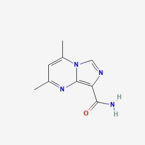 2,4-Dimethylimidazo[1,5-a]pyrimidine-8-carboxamide