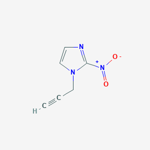molecular formula C6H5N3O2 B2369836 2-硝基-1-(丙-2-炔基)-1H-咪唑 CAS No. 1070878-68-0