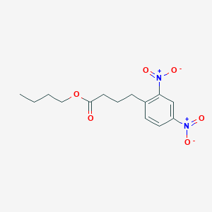 Butyl 4-(2,4-dinitrophenyl)butanoate