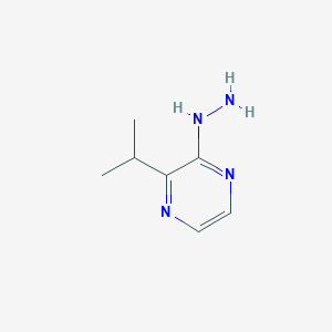 2-Hydrazinyl-3-(propan-2-yl)pyrazine