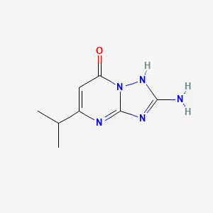2-Amino-5-isopropyl[1,2,4]triazolo[1,5-a]pyrimidin-7(3H)-one