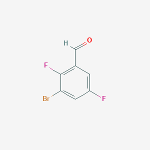 B2370111 3-Bromo-2,5-difluorobenzaldehyde CAS No. 112279-64-8