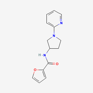 N-(1-(pyridin-2-yl)pyrrolidin-3-yl)furan-2-carboxamide