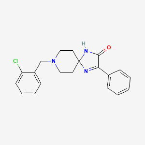 8-(2-Chlorobenzyl)-3-phenyl-1,4,8-triazaspiro[4.5]dec-3-en-2-one