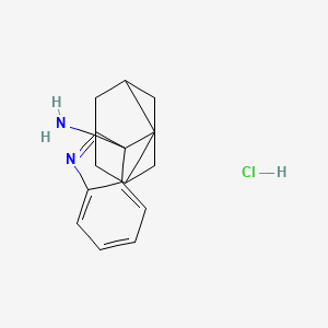 Spiro[adamantane-2,3'-indole]-2'-amine hydrochloride