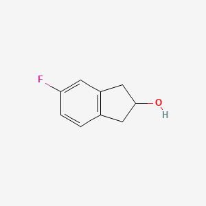 molecular formula C9H9FO B2370280 5-氟-2,3-二氢-1H-茚-2-醇 CAS No. 929533-60-8