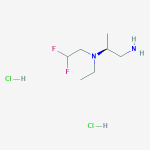 [(2S)-1-aminopropan-2-yl](2,2-difluoroethyl)ethylamine dihydrochloride