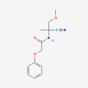 N-(1-cyano-2-methoxy-1-methylethyl)-2-phenoxyacetamide