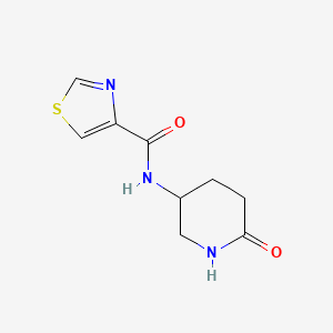 N-(6-oxopiperidin-3-yl)-1,3-thiazole-4-carboxamide