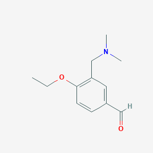 3-Dimethylaminomethyl-4-ethoxy-benzaldehyde