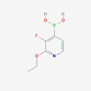 molecular formula C7H9BFNO3 B2370361 (2-Ethoxy-3-fluoropyridin-4-yl)boronic acid CAS No. 2246632-51-7