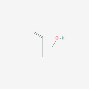 molecular formula C7H12O B2370392 2,2-Trimethylen-3-buten-1-ol CAS No. 433219-81-9