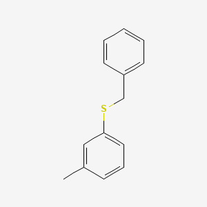 molecular formula C14H14S B2370451 苄基(间甲苯基)硫醚 CAS No. 5023-61-0