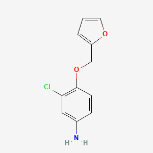 3-Chloro-4-(furan-2-ylmethoxy)aniline