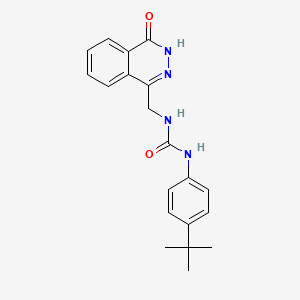 1-(4-tert-butylphenyl)-3-[(4-oxo-3H-phthalazin-1-yl)methyl]urea