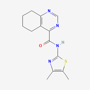 N-(4,5-Dimethyl-1,3-thiazol-2-yl)-5,6,7,8-tetrahydroquinazoline-4-carboxamide