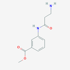 Methyl 3-(beta-alanylamino)benzoate
