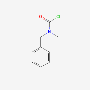 molecular formula C9H10ClNO B2370577 N-benzyl-N-methylcarbamoyl chloride CAS No. 32366-02-2
